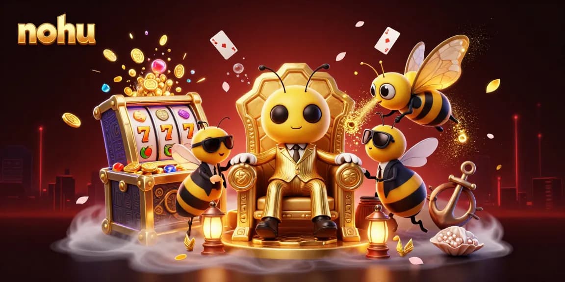 Experience thrilling nohu gaming strategies with vibrant casino elements and captivating visual details.