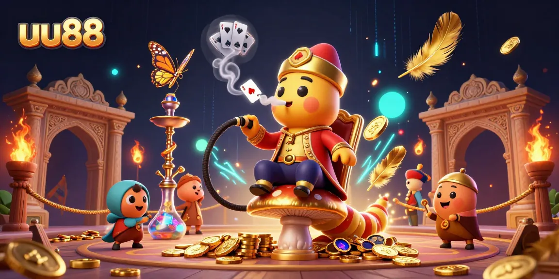 Experience thrilling gameplay with uu88 in an energetic 3D cartoon casino scene filled with excitement.