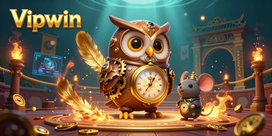 Engage in thrilling casino gameplay at Vipwin with 3D characters in a vibrant atmosphere full of excitement.