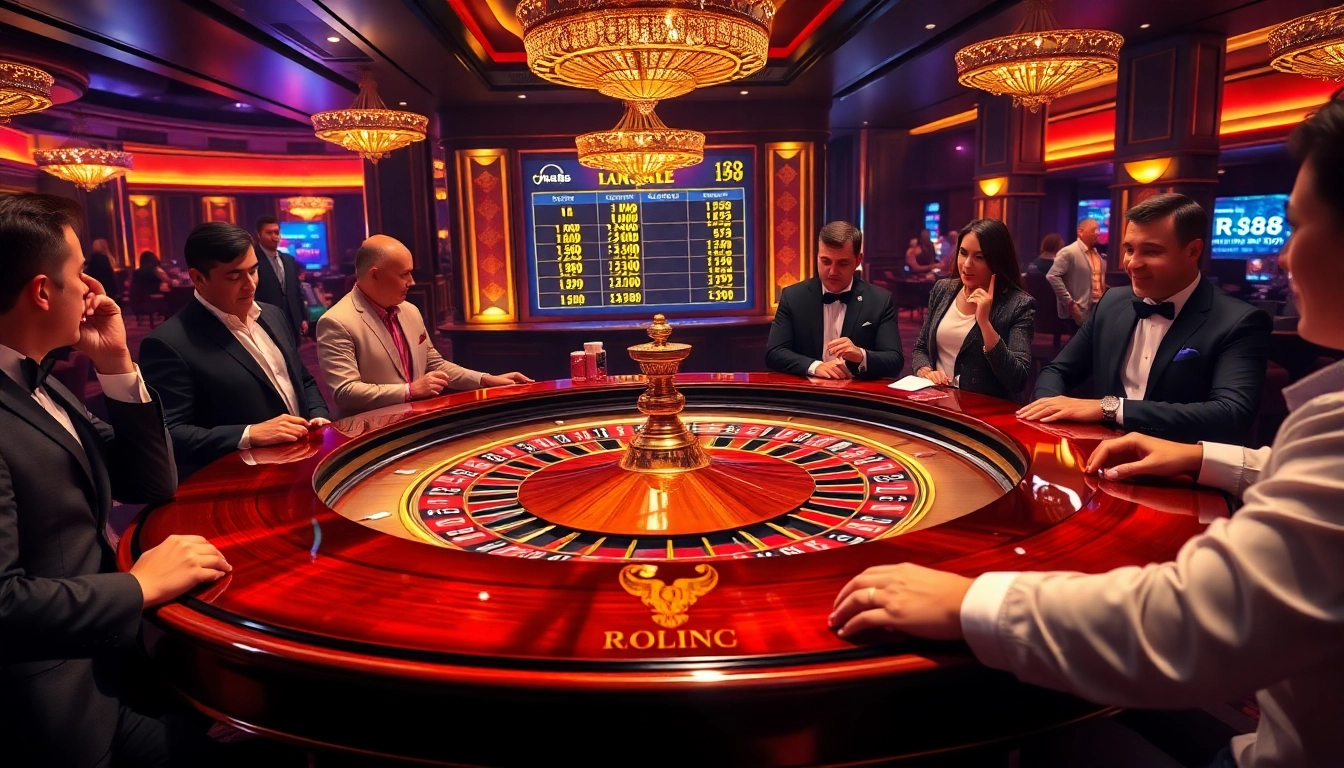 Experience the thrill at link rr88 with luxury casino gaming, poker chips, and excitement.