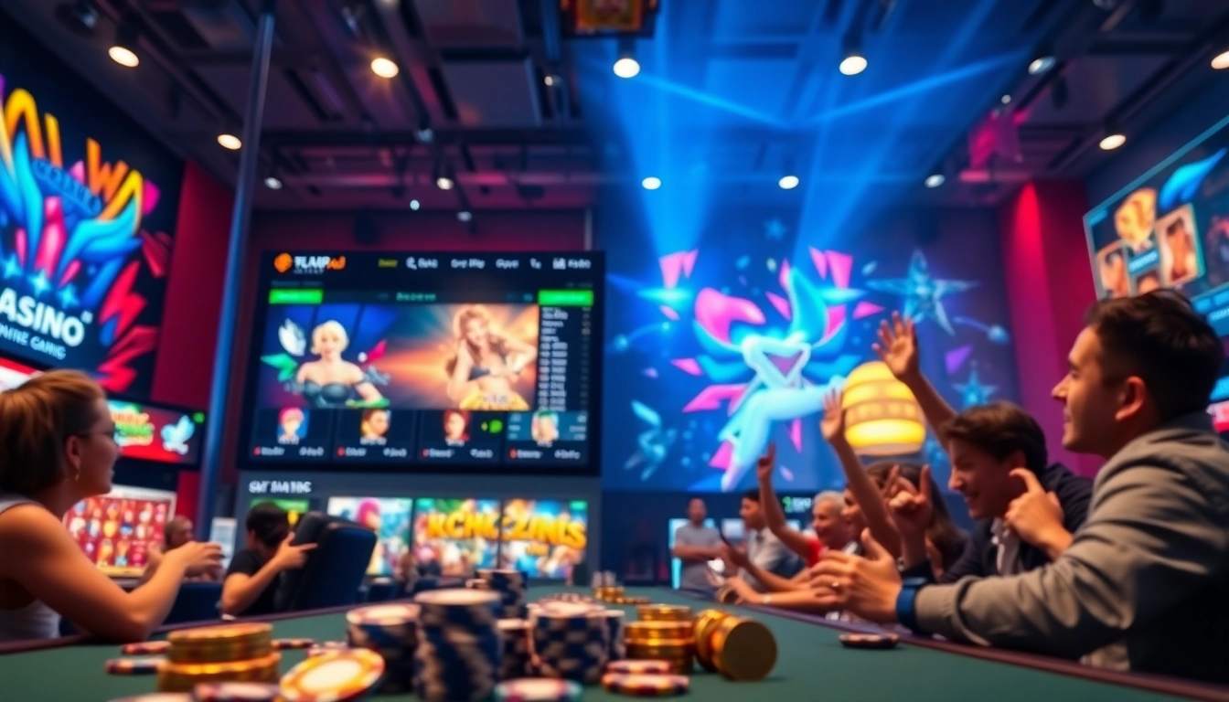 Experience the thrill of mmo.ad with engaging online gaming scenes and a vibrant interface.