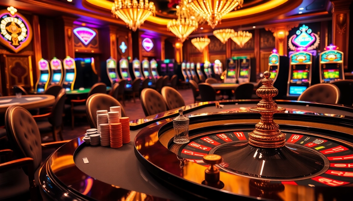 Experience thrilling gameplay at Luck8's luxurious casino tables.