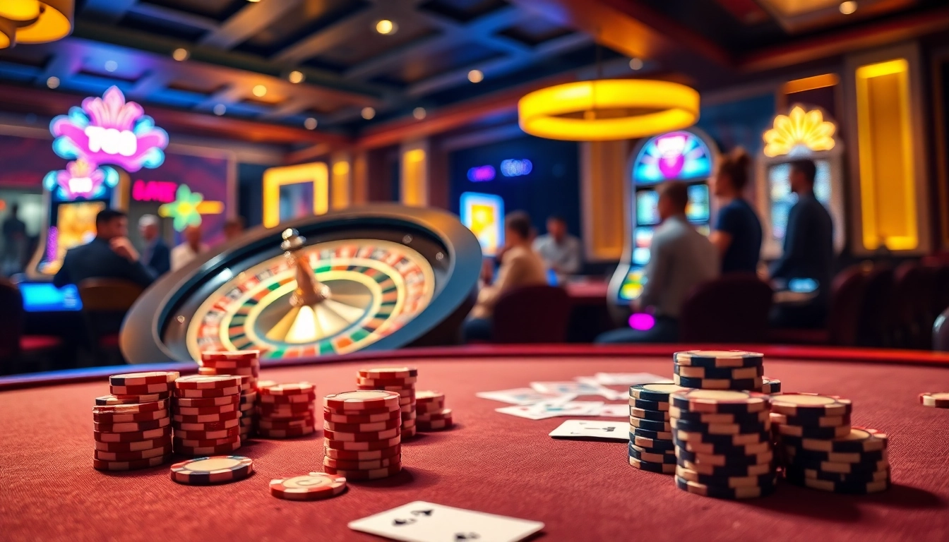 Experience the thrill of gaming at tg88 with luxurious casino visuals that invite engagement.