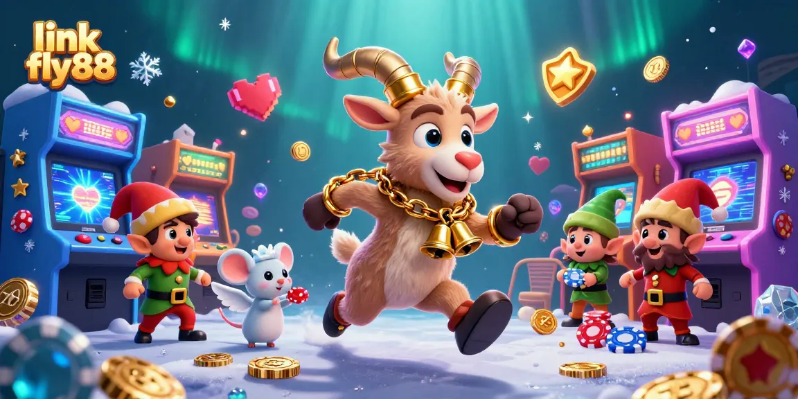 Experience excitement at link fly88 with a spooky casino filled with playful characters and vibrant game elements.