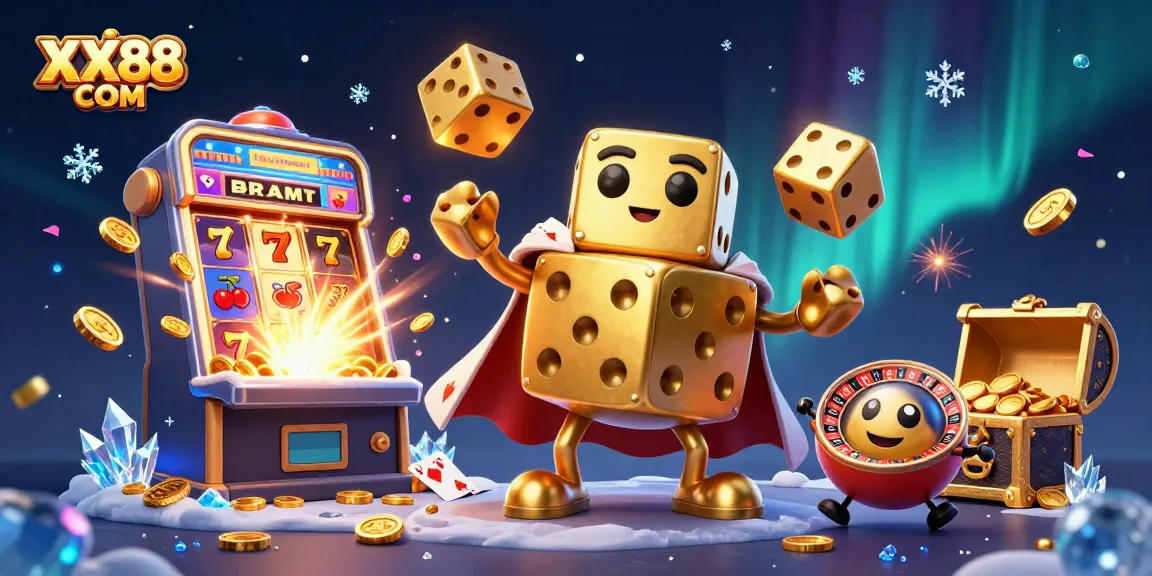 Spin for fun at XX88 COM with lively golden dice, slot machines, and thrilling jackpots!