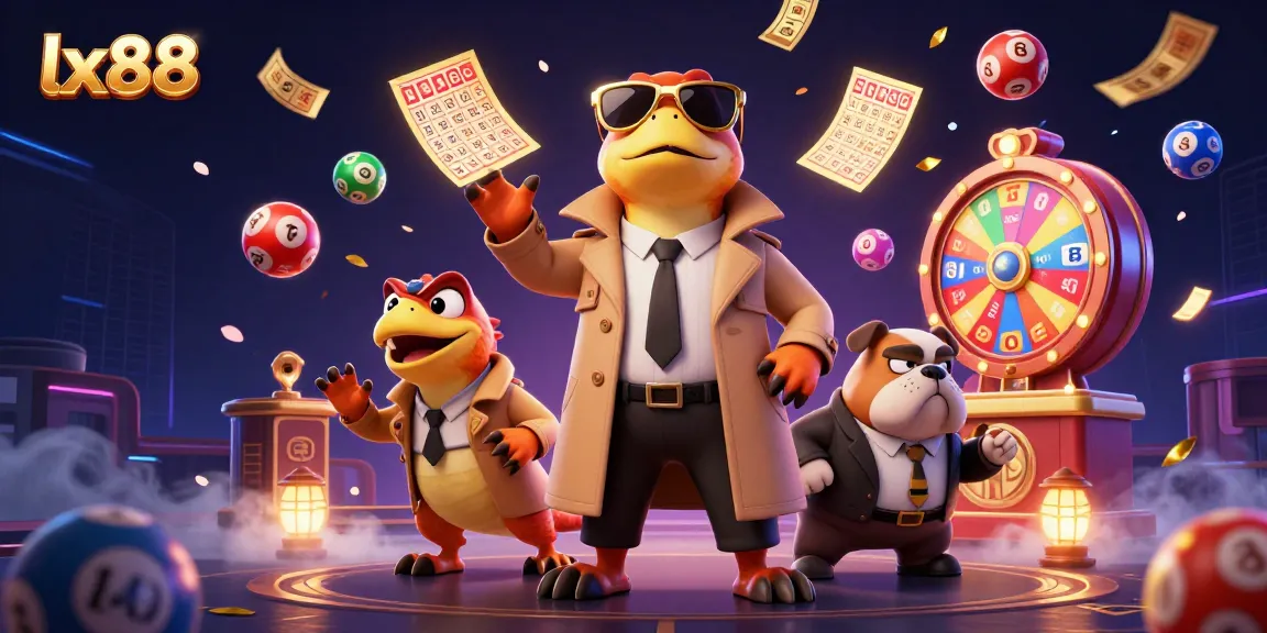 Experience exciting gameplay at lx88 with three raptors in a trench coat engaging in a VIP casino setting.